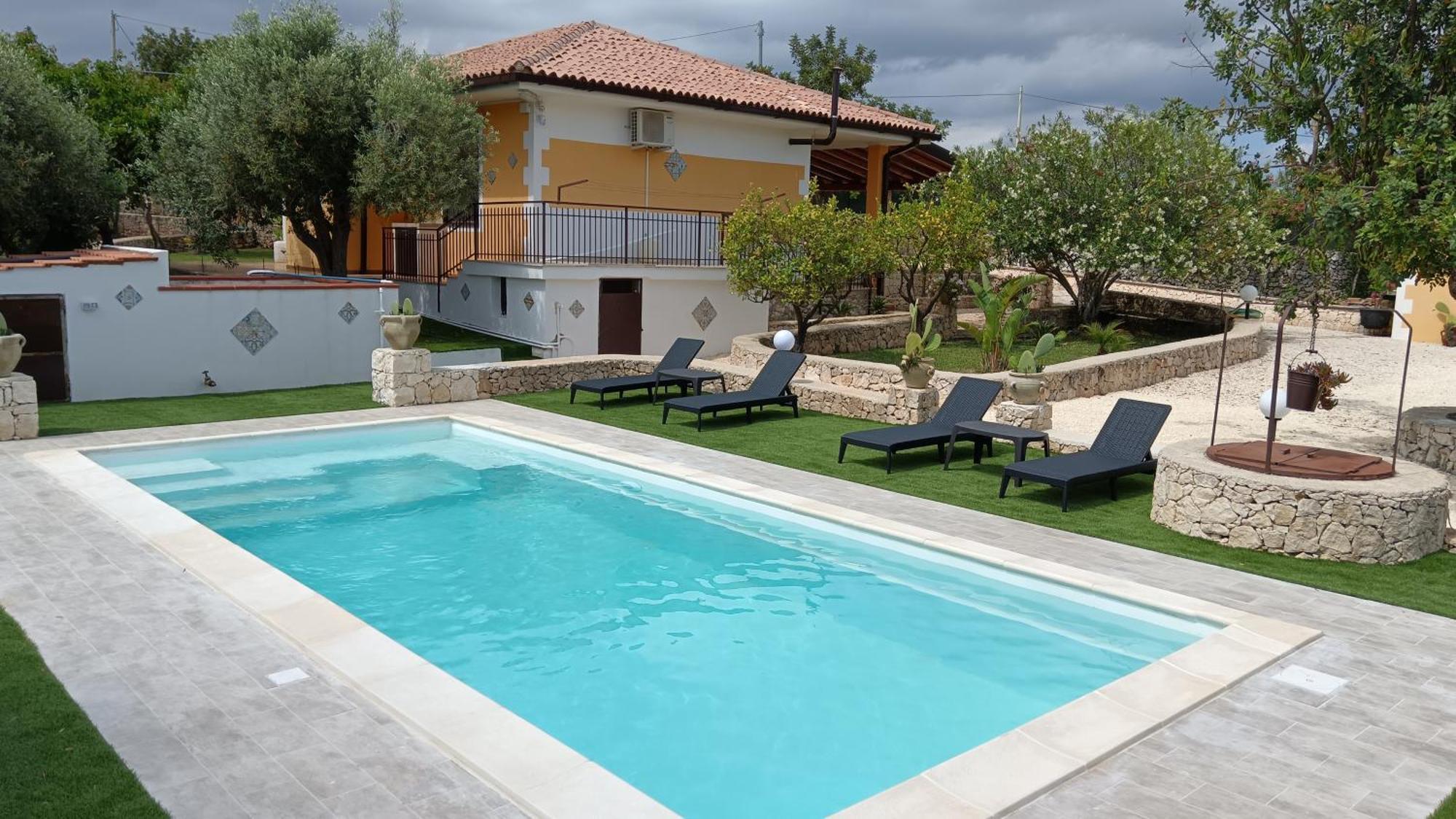 Villa Leonardo Canicattini Bagni Exterior foto